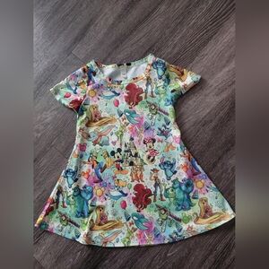 Colorful Disney Character Dress